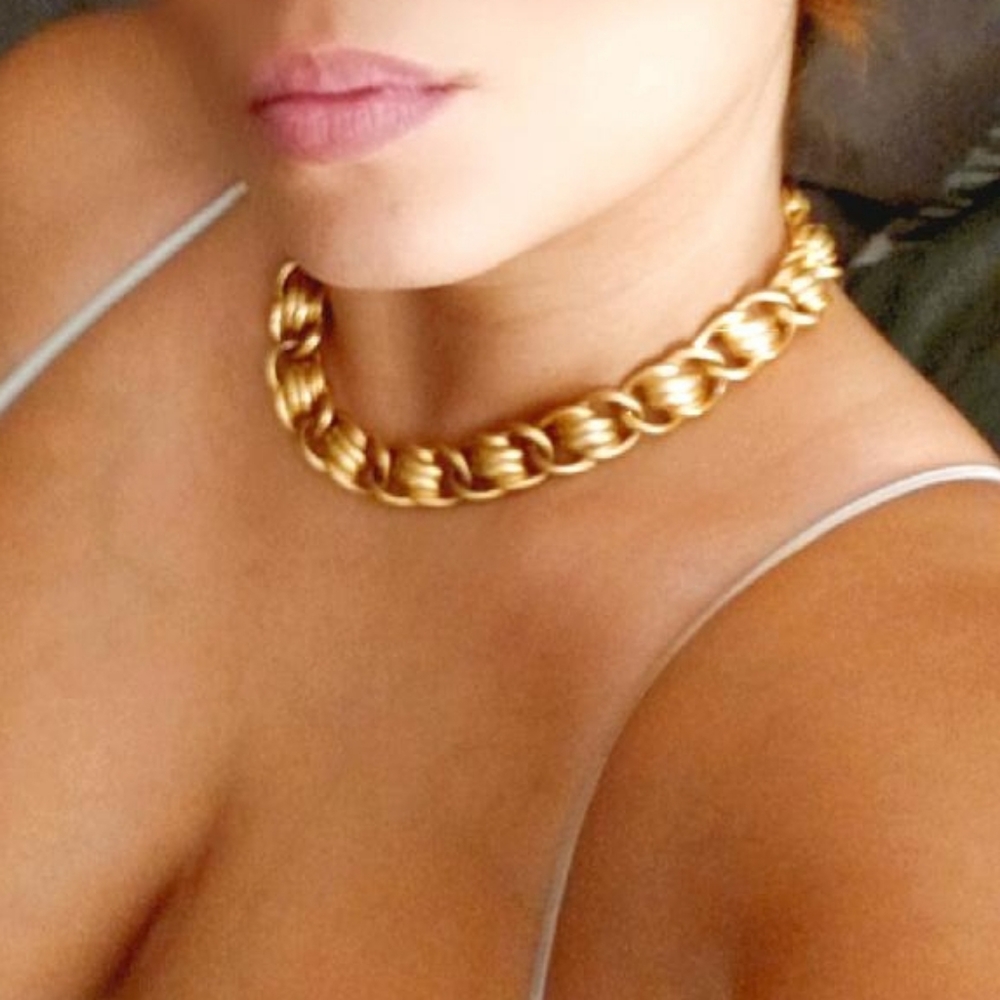TOGGLE thick Gold Necklace